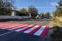 На державних дорогах Чернiвецької областi оновлюють пiшохiднi переходи