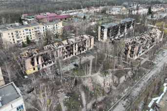 В Гостомеле строительные отходы переработали в новые материалы