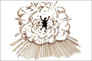 Как в Китае за 10 секунд снесли 19 многоэтажек, Видео