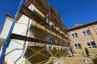 На добудовi школи в Брюховичах виконали значну частину робiт