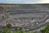 Затопленный гранитный карьер скоро заработает