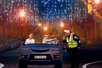 Курьезы: гаишник в новогоднюю ночь. Видео