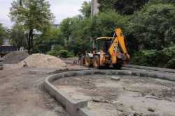 У Львовi вiдновили ремонт вулицi, який почали ще до вiйни