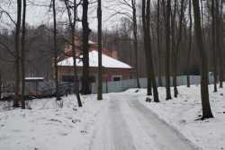 На частинi лiсу у Львовi виявили вiллу-самобуд