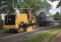 Caterpillar представил новую модель дорожной фрезы