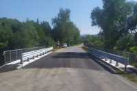 В Iвано-Франкiвськiй областi заасфальтовано мiст