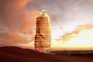 В пустыне Сахара планируется построить «вертикальный» город