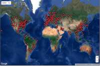Опубликована интерактивная карта небоскребов мира