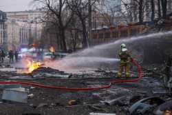 На вiдновлення теплопостачання до будинкiв пiсля ракетного обстрiлу знадобилося менше доби