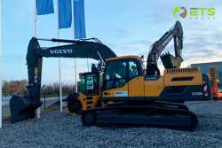 В сложных условиях Донецкой области будет работать новый гусеничный экскаватор Volvo