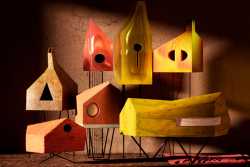 Дизайнер отправил здания играть в театре