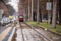 Днiпро ремонтує вже одинадцятий аварiйний трамвайний переїзд