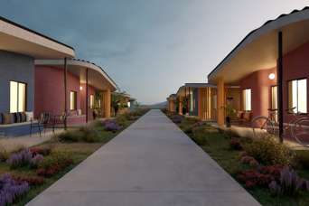 Для бедных жителей напечатают первый в мире район доступного жилья