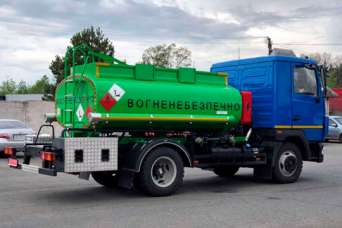 В Винницкую область отправился новый отечественный автотопливозаправщик