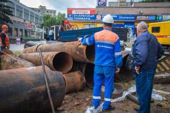 Тепломережу на Виноградарi замiнили пiд землею