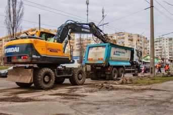 На проспектi Iвасюка розпочали новий етап робот