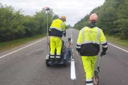 На дорогах Волинської областi нанесено понад 900 км розмiтки