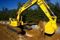 Komatsu разработала новый экскаватор