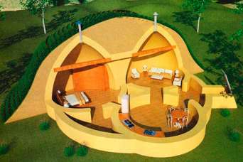 Архитектурные курьезы: построены современные дома для хоббитов