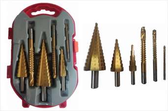 В чем разница между конусным и ступенчатым сверлами.  Видео