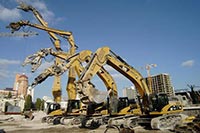 Создана технология демонтажа зданий без шума и пыли