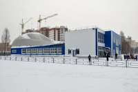 Под Киевом обвалился новый спорткомплекс