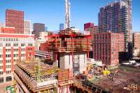 Появилась новая гидравлическая опалубочная система для высотных зданий