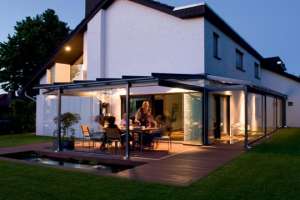 Что представляют из себя стеклянные террасы Solarlux