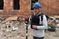 Инженер из Франции строит в Харькове 3D-модели разрушенных зданий