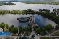 На новом мосту в Кременчуге кипит работа