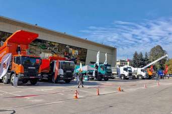 Scania представила на выставке Mining World-2019 новейшие самосвалы. Фото