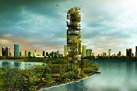 Спроектирован первый в мире вертикальный зоопарк