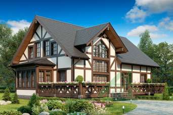 Как построить фахверк с нуля. Видео