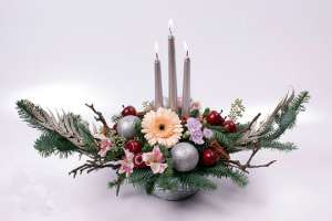 12 лучших новогодних настольных композиций. Фото