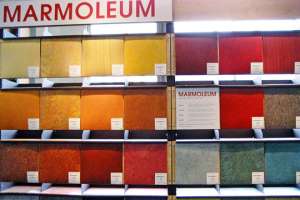 Появилось новое напольное покрытие - мармолеум