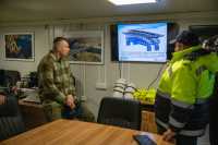 Мер Києва перевiрив протиаварiйнi роботи на мосту Метро