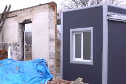 В модульных домах потерявшим жилье придется жить годы