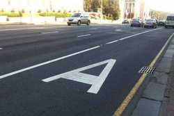 У Києвi побiльшало смуг для громадського транспорту