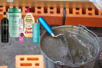 Для чего некоторые мастера добавляют шампунь в цементный раствор. Видео