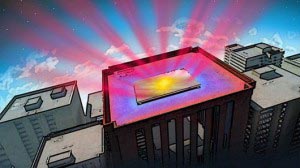 Ученые разработали зеркальное покрытие крыш для охлаждения зданий