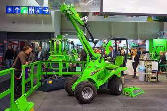 На международной выставке Agritechnica-2019 показаны новейшие многофункциональные минипогрузчики