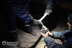 У Днiпрi усувають пориви на мережах опалення