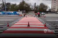 У Запорiжжi улаштували 11 пiдвищених переходiв