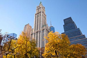 Как в 1913 году в США построили первый небоскреб в мире. Фото