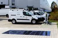 Солнечный тротуар нового поколения может заряжать машины