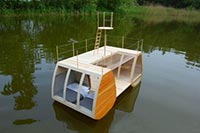 Построен отель-катамаран для спокойного отдыха на природе