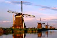 Мировые сокровища культуры. Ветряные мельницы Киндердайка. Видео