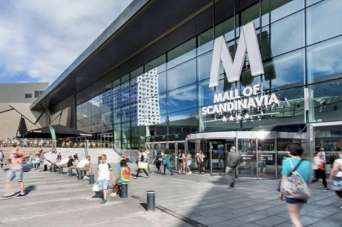 Как выглядит крупнейший скандинавский ТРЦ Mall of Scandinavia. Фото