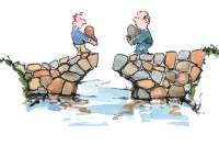 Как из экскаваторов Caterpillar и Komatsu сделать роботизированный мост. Видео