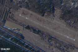 В Беларуси активно расширяют военный аэродром недалеко от границы с Украиной